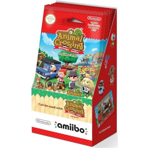 Animal Crossing welcome amiibo cards